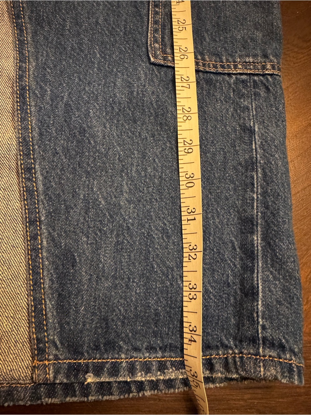 American Eagle denim Cargo Denim Skirt - Picture 2 of 4